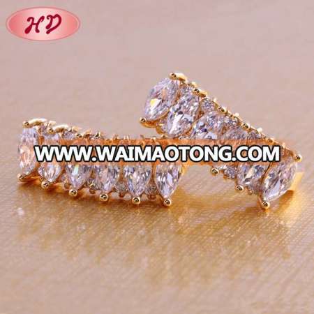 18k 14k gold plated wholesale fancy small gold earrings woman 2015 /ladies earrings designs pictures designs for party girls